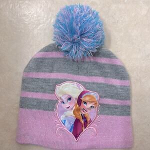 Disney Frozen Sisters Forever Beanie
Stocking Cap w/ Pom Winter Hat